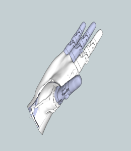 InMoov finger prosthetic project